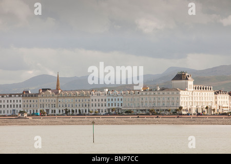 Llandudno sea front in North Wales. Stock Photo