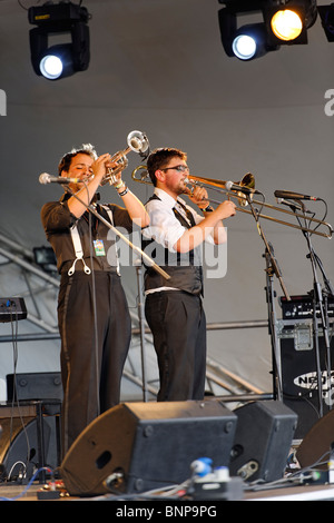 The Brass Section Stock Photo