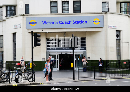 Victoria Coach Station, London, England, UK Stock Photo