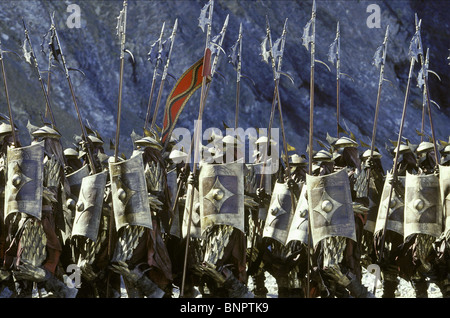 lotr two towers flag scene lotr two towers flag scene