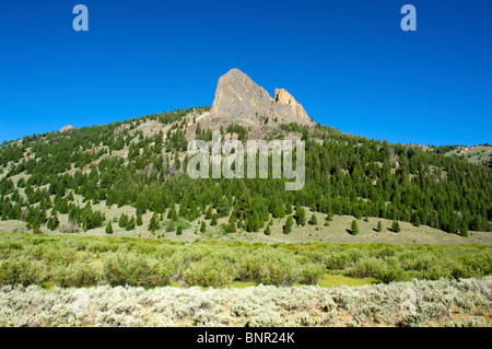 Wildhorse Creek area of the Copper Basin near Sun Valley, Idaho Stock Photo