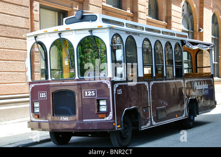 Tour trolley, Philadelphia, Pennsylvania, USA Stock Photo