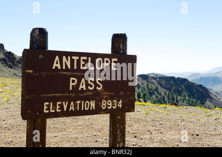 Antelope Pass area of the Copper Basin, near Sun Valley, Idaho Stock Photo