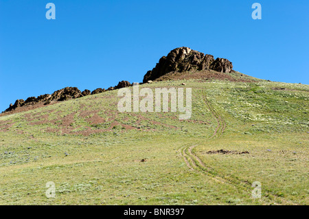 Antelope Pass area of the Copper Basin, near Sun Valley, Idaho Stock Photo