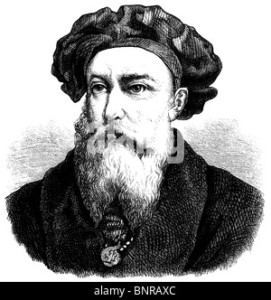 Vasco da Gama (ca. 1469 – 1524), Portuguese explorer Stock Photo