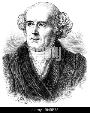 Samuel Hahnemann (1755-1843), the German founder of homeopathy Stock ...