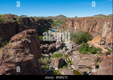 Canyon in the Palmwag Concession Namibia Stock Photo