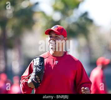 Spring Training at the Philadelphia Phillies compound in Clearwater,  Florida Stock Photo - Alamy