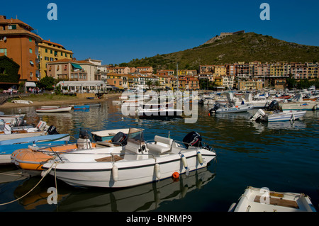 Europe, Italy, Tuscany, ortobello, porto ercole; capraia Stock Photo