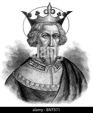 Portrait of Charlemagne, Charles the Great (742-814), King of the ...