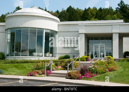 The Church of Jesus Christ of Latter-day Saints Visitor's Center, Palmyra NY  USA. Stock Photo