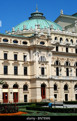 Beautiful Slowacki's Theatre in Poland - Cracow Stock Photo