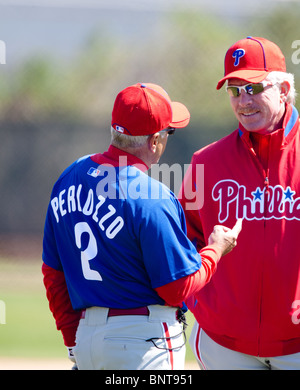 Charlie manuel jimmy rollins hi-res stock photography and images - Alamy