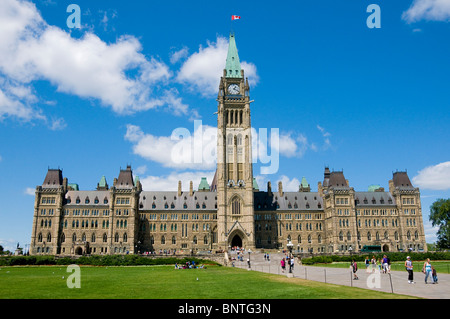 Canadian Parliament Ottawa Canada Stock Photo