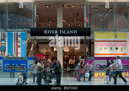 River Island Store - Westfield Shopping Centre - London Stock Photo