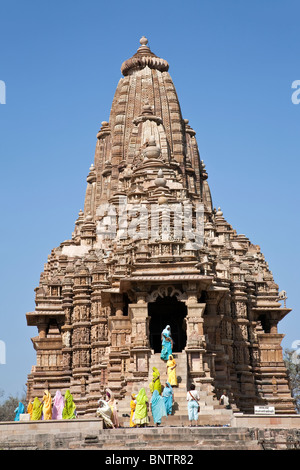 Tourists At Temple, Khajuraho, India Stock Photo - Alamy