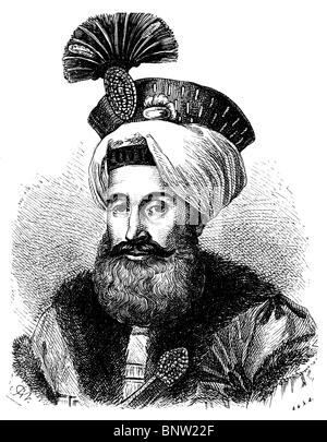 Mahmud II (1785 – 1839), 30th Sultan of the Ottoman Empire Stock Photo