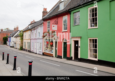 Bridge Street Bungay Suffolk Stock Photo