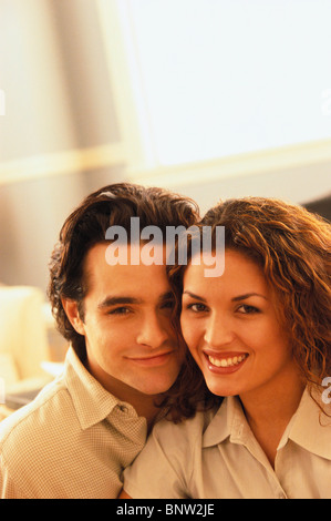 Portrait of a happy couple Stock Photo