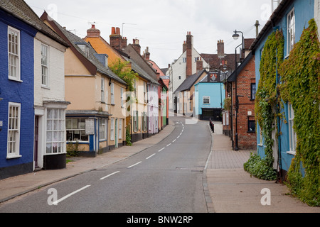 Bridge Street Bungay Suffolk Stock Photo