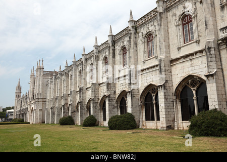 The Hieronymites Monastery in Belem, Lisbon Portugal Stock Photo