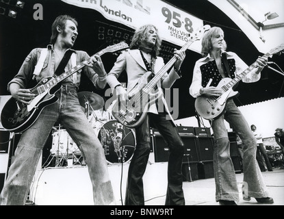 HUMBLE PIE - UK group with Steve Marriott about 1971 Stock Photo - Alamy