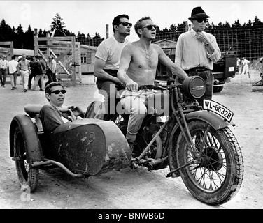 JAMES COBURN, JAMES GARNER, STEVE MCQUEEN, JOHN STURGES, THE GREAT ...