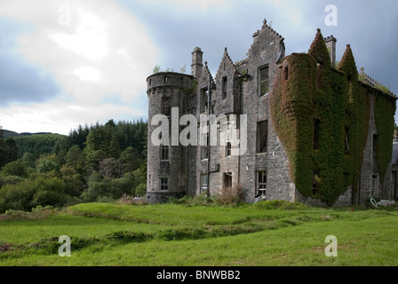 Historic Dunans Castle Glendaruel Argyll Scotland Stock Photo