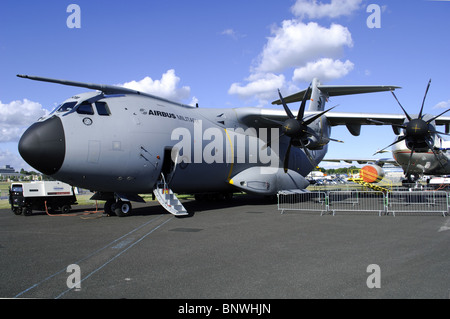 Airbus Military A400M second prototype, Grizzly 2, at Farnborough Airshow 2010 Stock Photo