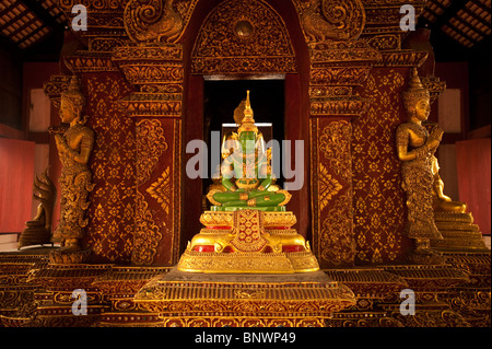 Wat Phra Singh, Chiang Mai, Chiang Mai Province, Thailand, Asia Stock Photo