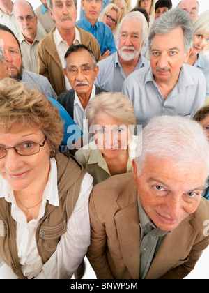 A group of diverse people Stock Photo