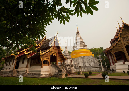 Wat Phra Singh, Chiang Mai, Chiang Mai Province, Thailand, Asia Stock Photo