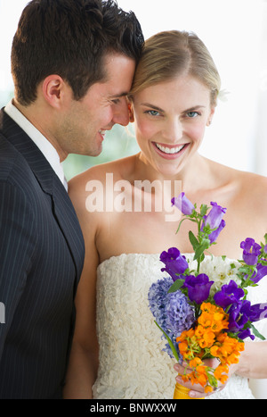 Bride and groom Stock Photo