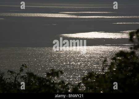 Southern Black Sea coast, Early morning on the sea, Agalina cape, Balkans, Bulgaria Stock Photo