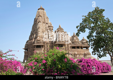 Kandariya Mahadeva Temple. Khajuraho. India Stock Photo