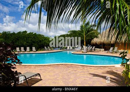 Lodge Kura Hulanda and Beach Club, Curacao Stock Photo