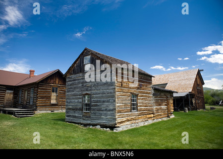 Nevada City Montana Ghost Town Museum Outdoors Stock Photo