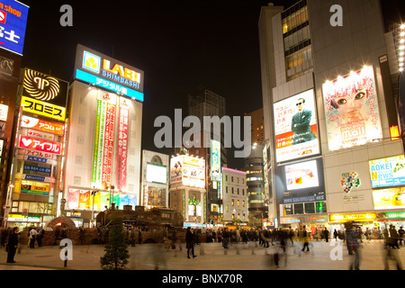 SL Square outside Shimbashi Station, Shinbashi, Tokyo, Kanto Region, Honshu, Japan Stock Photo