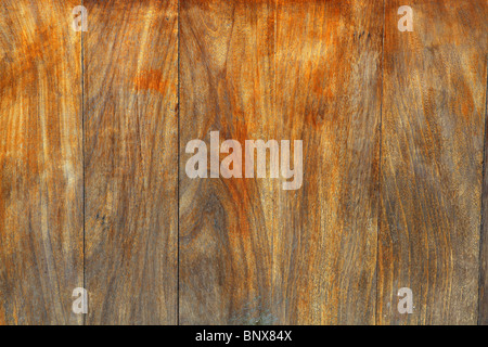 aged honey weathered wood background texture Stock Photo