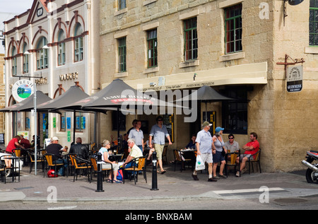 Knopwood's Retreat - Hobart's most pub on the waterfront at Salamanca Place. Hobart, Tasmania, AUSTRALIA Stock Photo