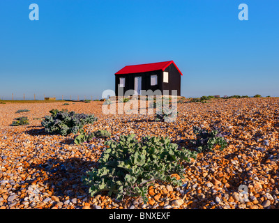 Fisherman's Hut, Rye Harbour, East Sussex Stock Photo