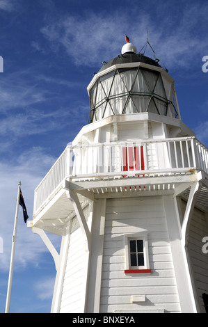 Lighthouse At Akaroa New Zealand Stock Photo