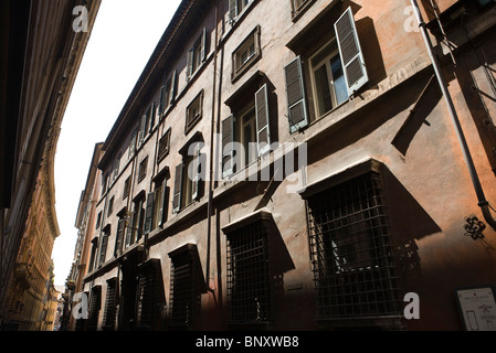 Palazzo Gabrielli-Borromeo on the via del Seminario, Rione Colonna, Rome, Italy Stock Photo