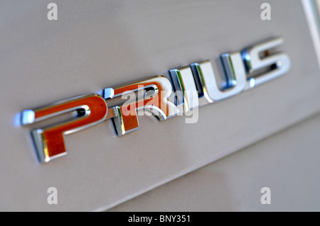 Toyota Prius hybrid car Stock Photo