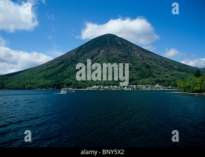 Mount Nantai and Lake Chuzenji, Nikko, Tochigi, Japan