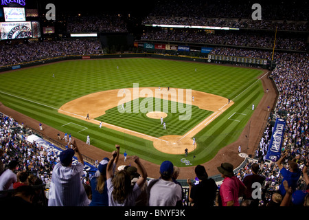 Coors Field, home of the Colorado Rockies baseball team, Denver, Colorado,  USA Stock Photo - Alamy