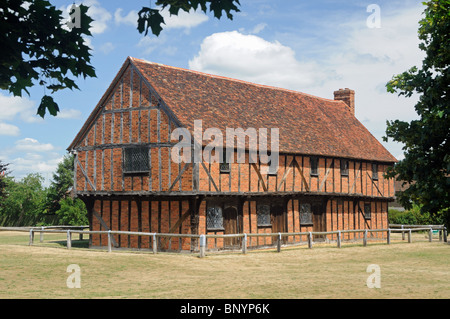 The Moot Hall in Elstow, Bedfordshire, England Stock Photo