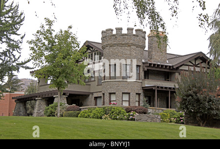 Stock photo of the Historic Wells House in Wenatchee, WA. USA Stock Photo