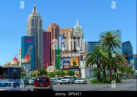 New York New York Las Vegas Nevada Stock Photo