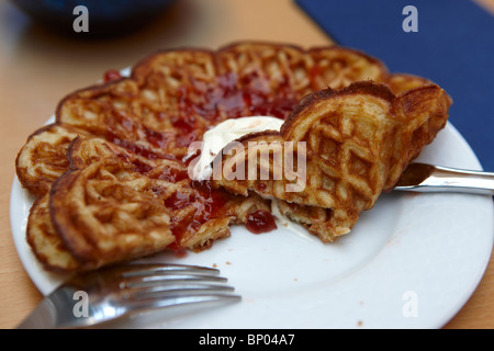 Norwegian pancakes Stock Photo